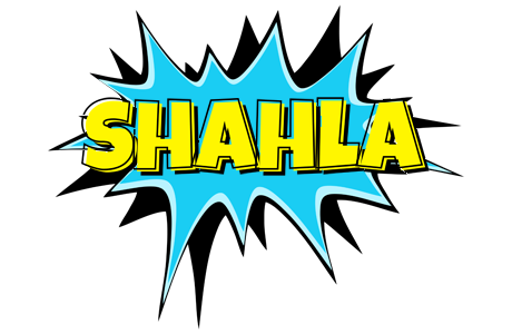 Shahla amazing logo