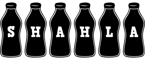 Shahla bottle logo