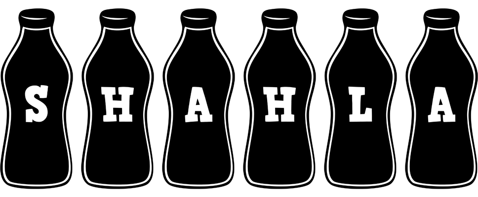 Shahla bottle logo