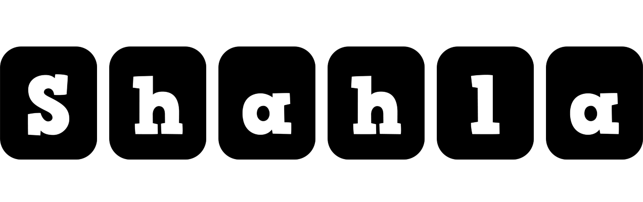 Shahla box logo
