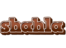 Shahla brownie logo