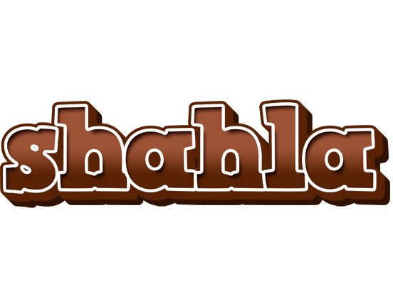 Shahla brownie logo