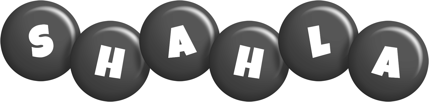 Shahla candy-black logo