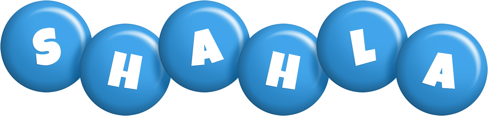Shahla candy-blue logo