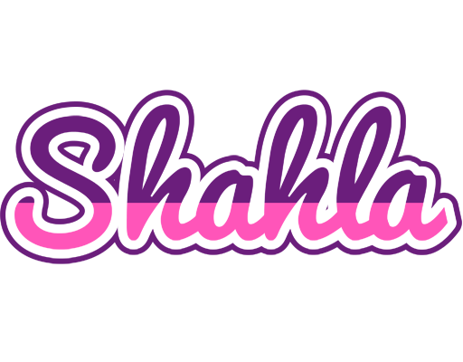 Shahla cheerful logo