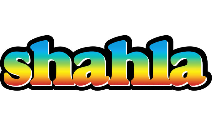 Shahla color logo