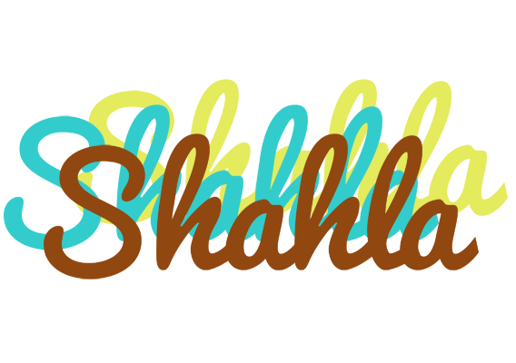 Shahla cupcake logo