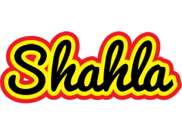 Shahla flaming logo