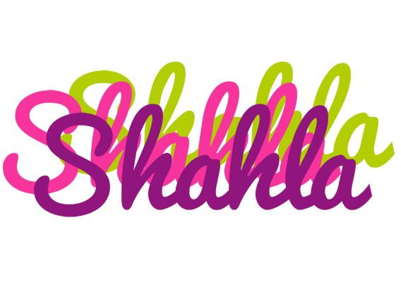 Shahla flowers logo