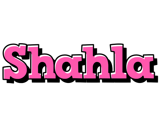 Shahla girlish logo