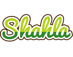 Shahla golfing logo