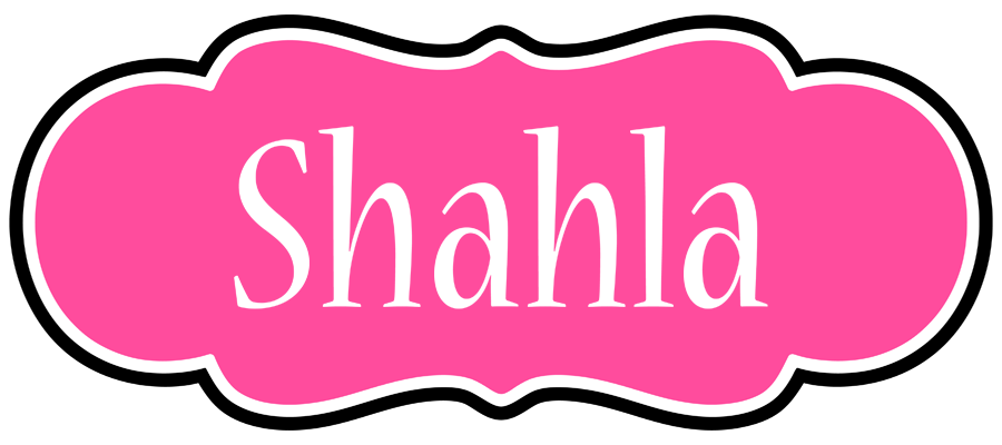 Shahla invitation logo