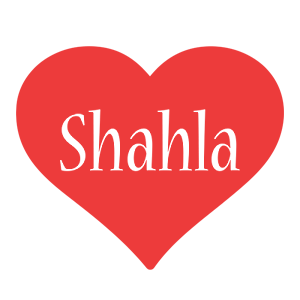 Shahla love logo