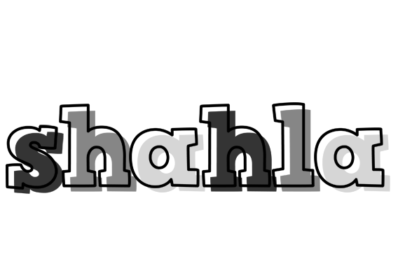 Shahla night logo