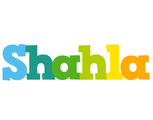 Shahla rainbows logo