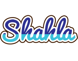 Shahla raining logo