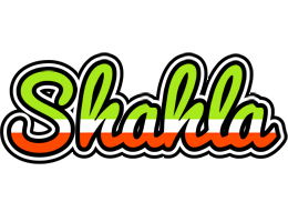 Shahla superfun logo