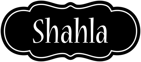 Shahla welcome logo