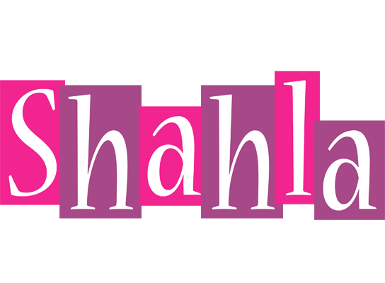 Shahla whine logo