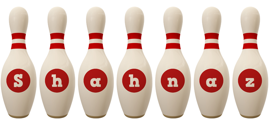 Shahnaz bowling-pin logo