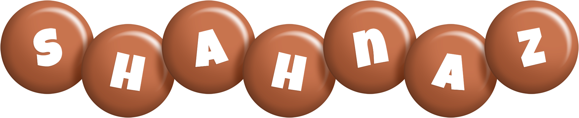 Shahnaz candy-brown logo