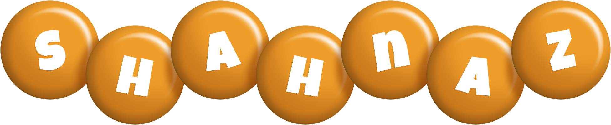 Shahnaz candy-orange logo