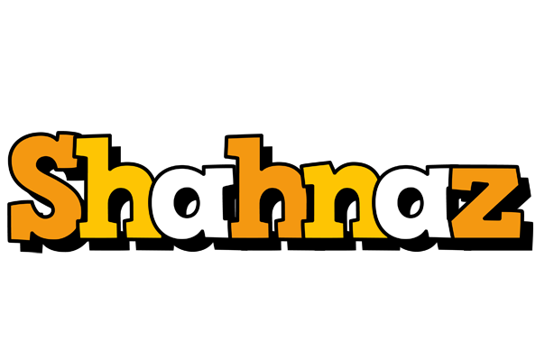 Shahnaz cartoon logo