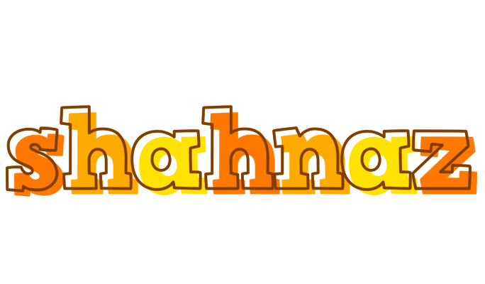 Shahnaz desert logo