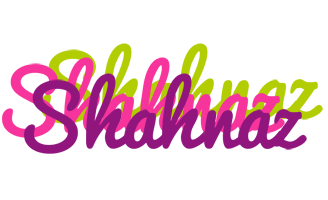 Shahnaz flowers logo
