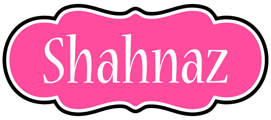 Shahnaz invitation logo