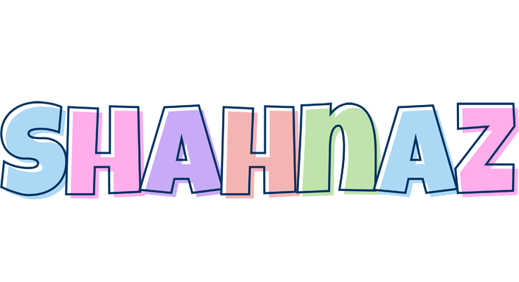 Shahnaz pastel logo