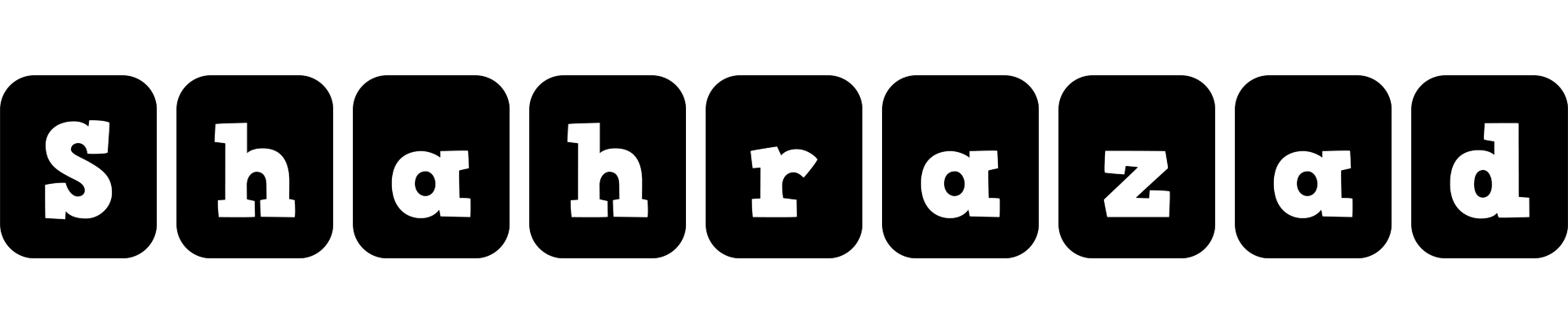 Shahrazad box logo