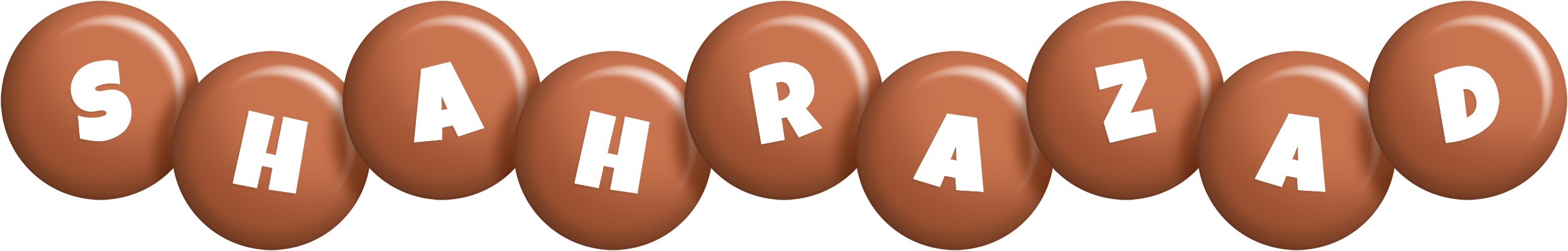 Shahrazad candy-brown logo