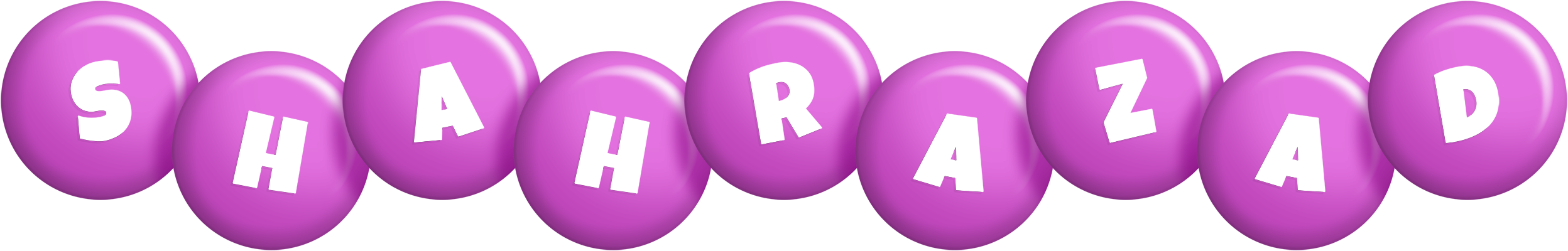 Shahrazad candy-purple logo