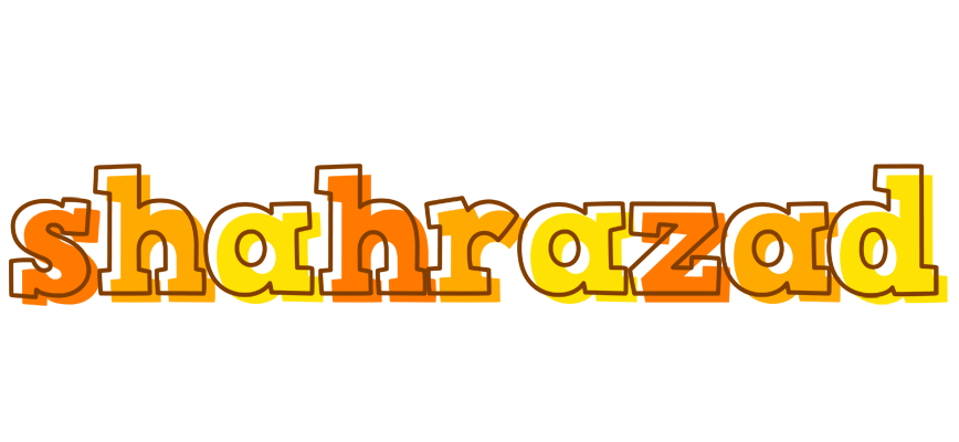 Shahrazad desert logo