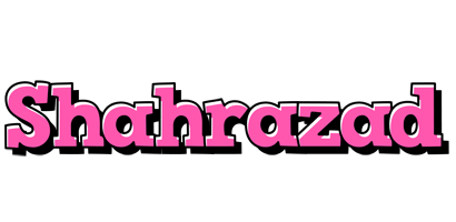 Shahrazad girlish logo