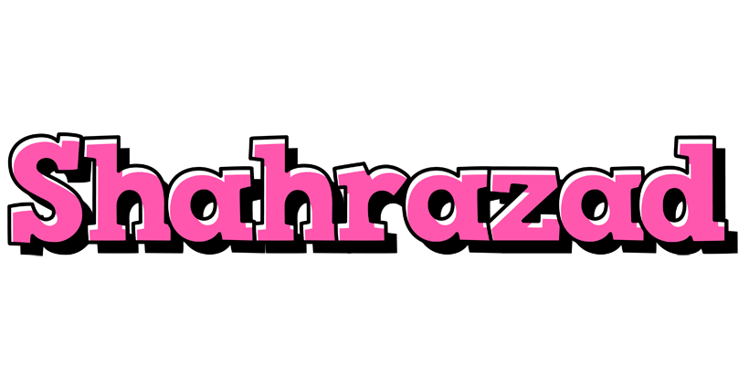 Shahrazad girlish logo