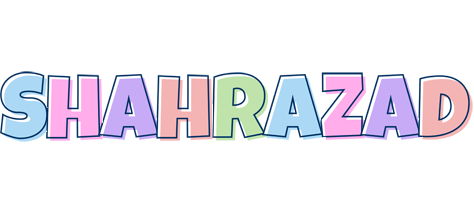 Shahrazad pastel logo