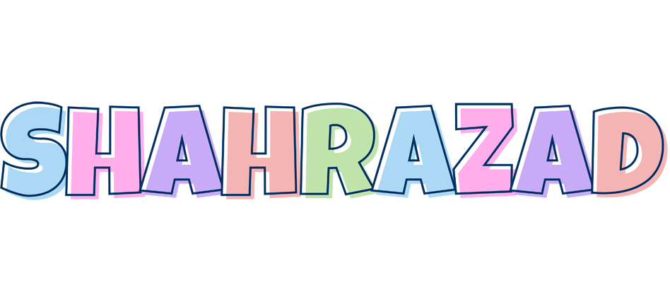 Shahrazad pastel logo