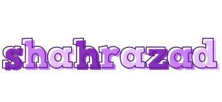 Shahrazad sensual logo