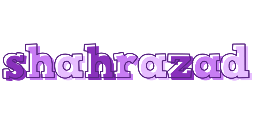 Shahrazad sensual logo