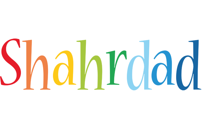Shahrdad birthday logo