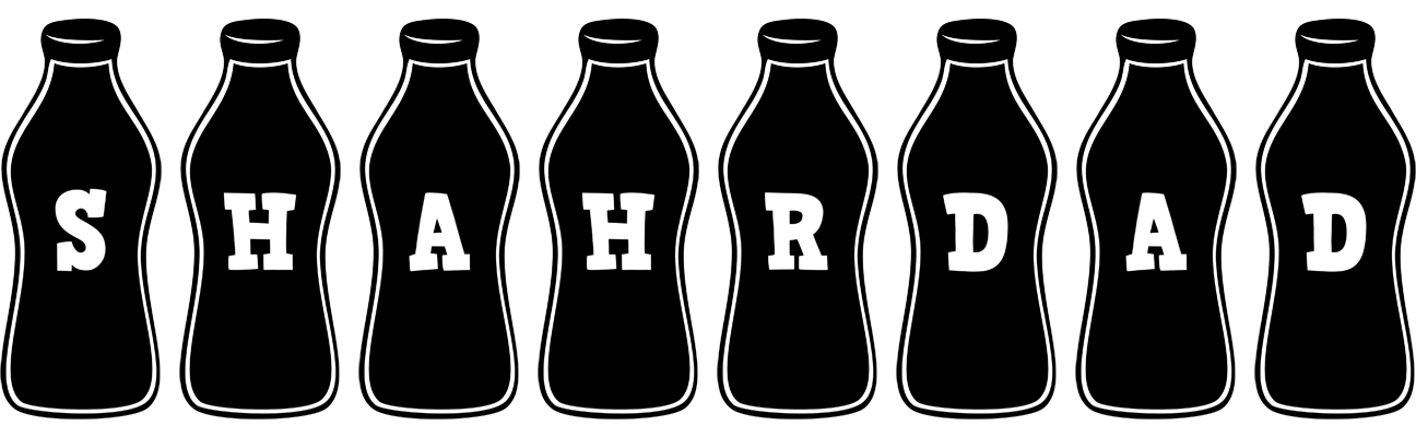 Shahrdad bottle logo