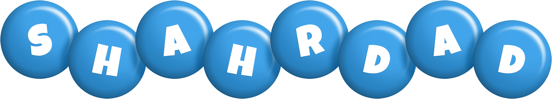 Shahrdad candy-blue logo