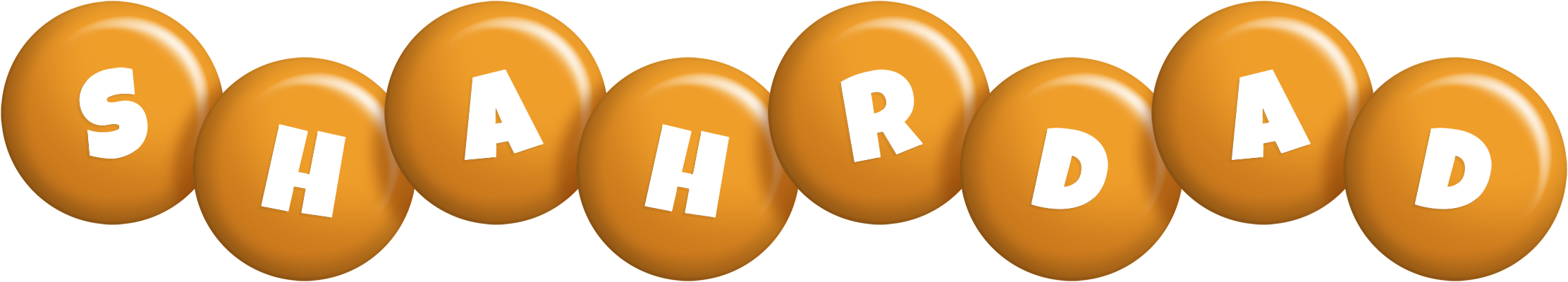 Shahrdad candy-orange logo