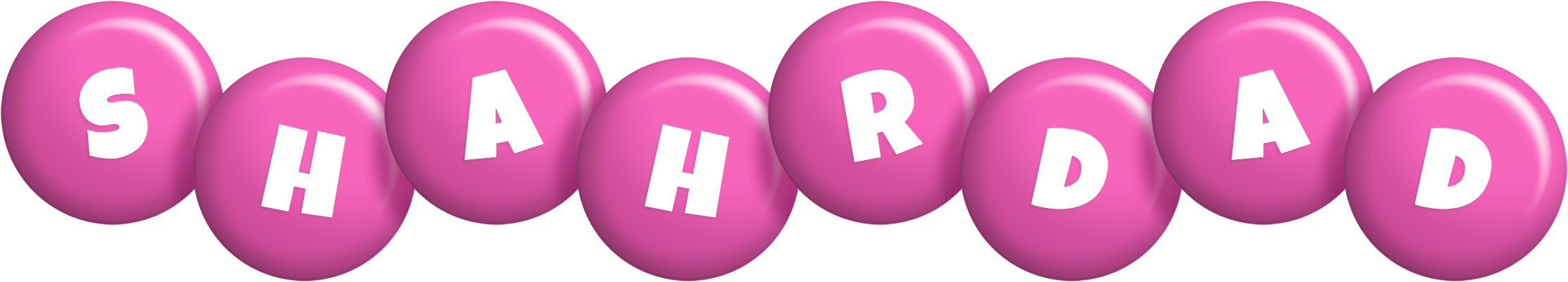 Shahrdad candy-pink logo