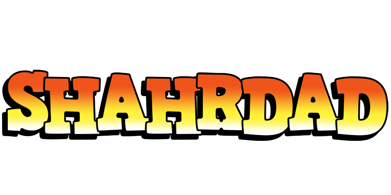 Shahrdad sunset logo