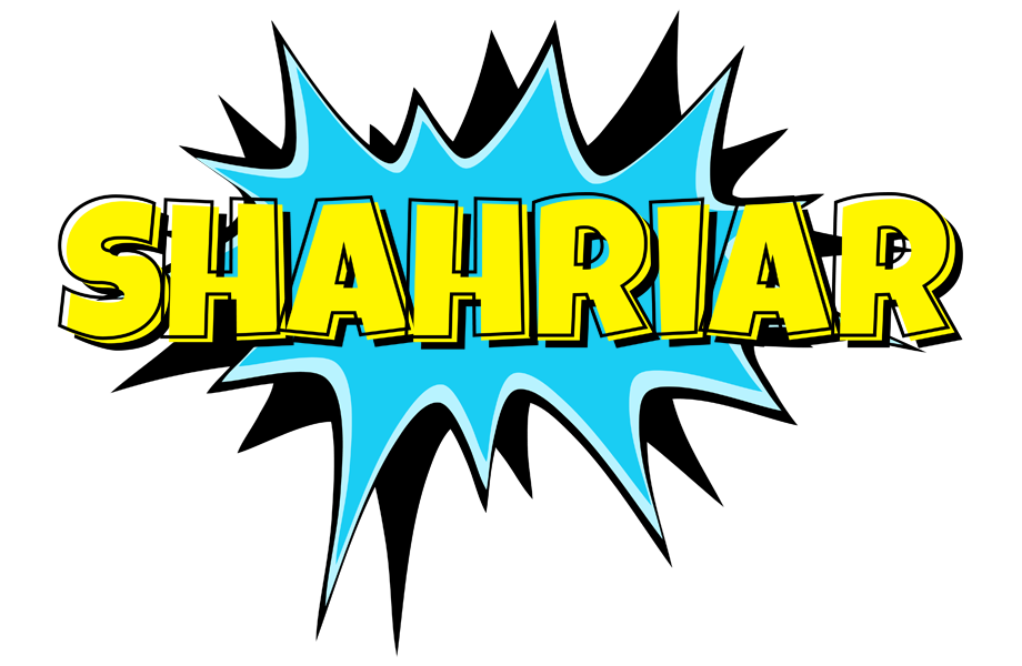 Shahriar amazing logo