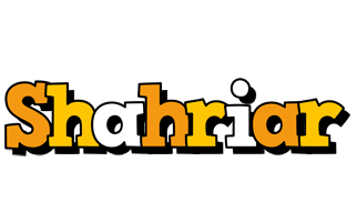 Shahriar cartoon logo