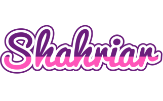 Shahriar cheerful logo